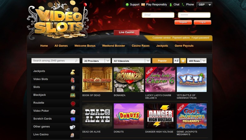 Videoslots Casino